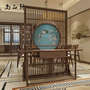 Màn hình phân vùng Trung Quốc phong cách cửa phòng khách phòng ngủ di chuyển gỗ hiên màn hình ghế văn phòng căn hộ nhỏ màn hình - Màn hình / Cửa sổ