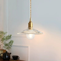 Медная современная люстра для гостиной, ретро барная настольная лампа, кофейный скандинавский медный светильник, ностальгия
