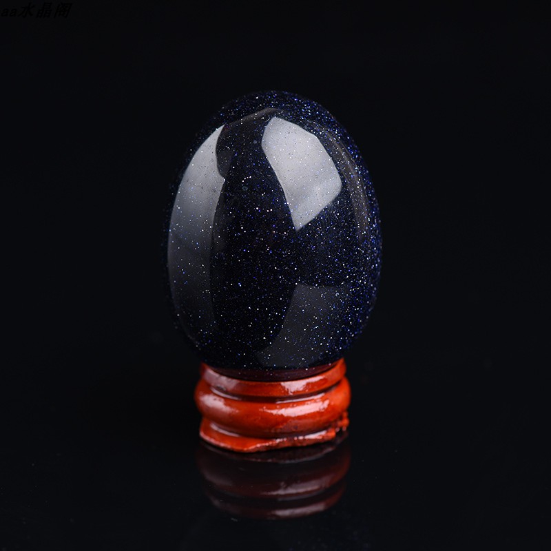 Blue Sandstone / Free Basecrystal Play piece amethyst Pink Crystal lapis lazuli Tigereye fluorite Dongling jade egg Play Ornaments free shipping