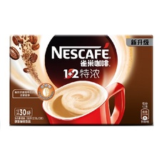 Растворимый кофе 雀巢咖啡1+2特浓 390g（30条*13克） Nescafe