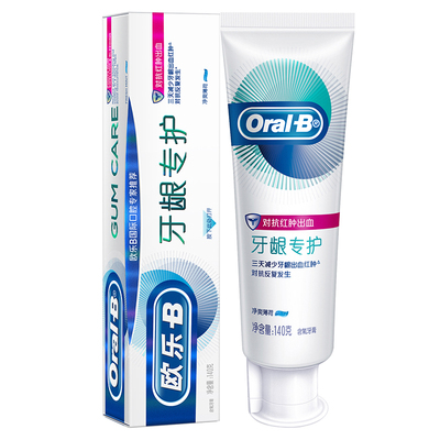 Зубная паста Oral-B Gum Care (против покраснений, отеков и кровотечений) 140г/тюбик