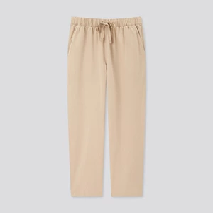 Uniqlo Women's Whate Cotton Pine Nircle Bants 428615 Uniqlo