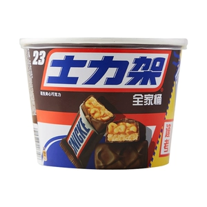 Snickers Сэндвич с арахисом и шоколадом Семейное ведерко 460г/туба