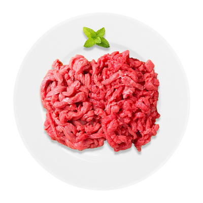 (Daily Fresh) Говядина измельченная (охлажденная) 300 г/коробка (свежеприготовленная)
