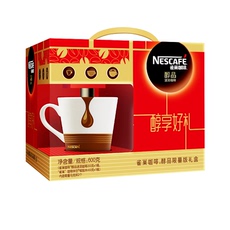 Растворимый кофе 雀巢咖啡醇品限量版礼盒 600克/盒 Nescafe