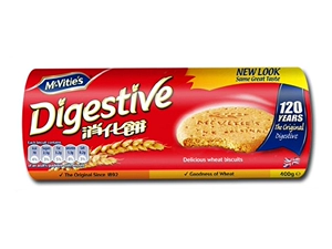 McVitie's Оригинальное цельнозерновое печенье для пищеварения, пакетик 400 г