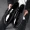 Winter Martin giày nam đế thấp cổ tròn retro giày nhỏ đầu to phiên bản Hàn Quốc của xu hướng giày hoang dã nước Anh màu đen shop giày thể thao