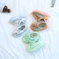 Летняя детская дышащая обувь подходит для мужчин и женщин для девочек для раннего возраста, мягкая подошва, в западном стиле