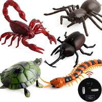 Электрическая реалистичная игрушка для ползания, дистанционное управление, паук, сороконожка