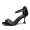 Mùa hè 2018 mới đơn giản, giày cao gót nữ đa năng với mèo đen stiletto với khóa từ dép hở ngón sandal nữ đế cao