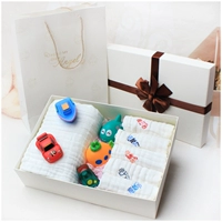Bốn mùa sơ sinh cung cấp hộp quà tặng nam và nữ đồ chơi em bé tắm khăn bông khăn quà tặng em bé 0-1 tuổi - Bộ quà tặng em bé set quà sơ sinh giá rẻ