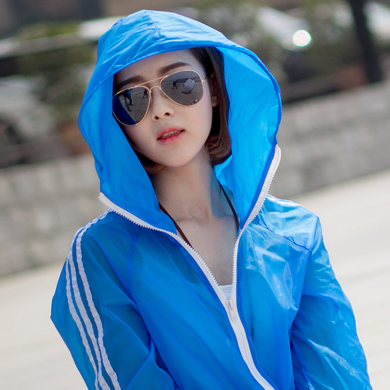 2018夏季新款宽松透气防晒服户外超薄防紫外