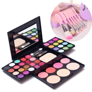 Eyeshadow khay người mới bắt đầu trang điểm hộp bột make-up tray 39 màu makeup set bộ đầy đủ của bột bánh ngọc trai bóng mắt