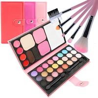 Eyeshadow khay 33 màu ví kết hợp trang điểm set set trái đất màu ngọc trai bóng mắt khay người mới bắt đầu bộ đầy đủ của khay trang điểm phấn má klavuu