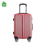 Zinghome tự nhiên thức dậy phổ quát bánh xe cứng vali 20 inch lên mật khẩu lưu trữ xe đẩy trường hợp hành lý