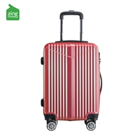 Zinghome tự nhiên thức dậy phổ quát bánh xe cứng vali 20 inch lên mật khẩu lưu trữ xe đẩy trường hợp hành lý tui du lich