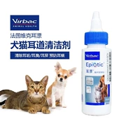 Vickers trôi 60ml thú cưng rửa tai sạch tai trừ tai đờm tai lỏng mèo sạch tai - Cat / Dog Medical Supplies