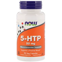 American Now Foods 5-HTP (5-гидроксиловая кислота) 50 мг 90 капсул