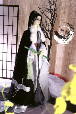 taobao agent 3 points 70+bjd dolls are customized with ancient style costume fairy cranes