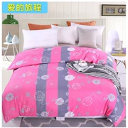 Một mảnh giường chăn bông chăn ký túc xá 1.8m 1,5m Single Double 200 * 230 tờ mùa hè - Quilt Covers
