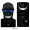 3D in men ngụy trang màu đen đa chức năng kem chống nắng ma thuật trùm đầu chạy mặt nạ hút mồ hôi - Kerchief / Earflap