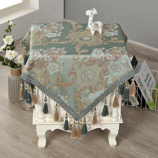 Скатерть 床头柜盖布桌布防尘布欧式蕾丝简约电视布洗衣机罩套冰箱防尘盖巾 Week too