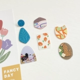 Брендовая акриловая подвеска, аксессуар ручной работы, серьги, аксессуары