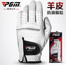 Перчатки для гольфа PGM Мужские тренировочные перчатки Овчина кожа скользящая воздухопроницаемая рука