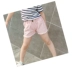 Cô gái denim quần short hè 2020 mới vừa và lớn trẻ em bé gái cotton mặc quần mỏng hoang dã - Quần jean Quần jean