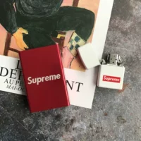 Красная коробка+зажигалка