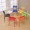 Nội thất trường học, trường mẫu giáo, bàn, ghế, bàn hình thang, bàn đào tạo màu cho trẻ em, bàn tổ chức giáo dục một chọi một, bàn - Nội thất giảng dạy tại trường