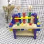 Bộ dụng cụ mô phỏng nhà chơi cho trẻ em Nhóm tháo gỡ thực hành lắp ráp các khối xây dựng đồ chơi 3-6-7-8-9 tuổi đồ chơi trang điểm
