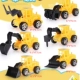 Trang trí bánh sinh nhật 6 Mini Pull Back Cars Story McKun Trang trí Đồ chơi cho trẻ em - Trang trí nội thất