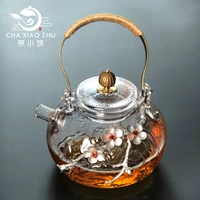 Стеклянный заварочный чайник, фильтр, чай для домашнего использования
