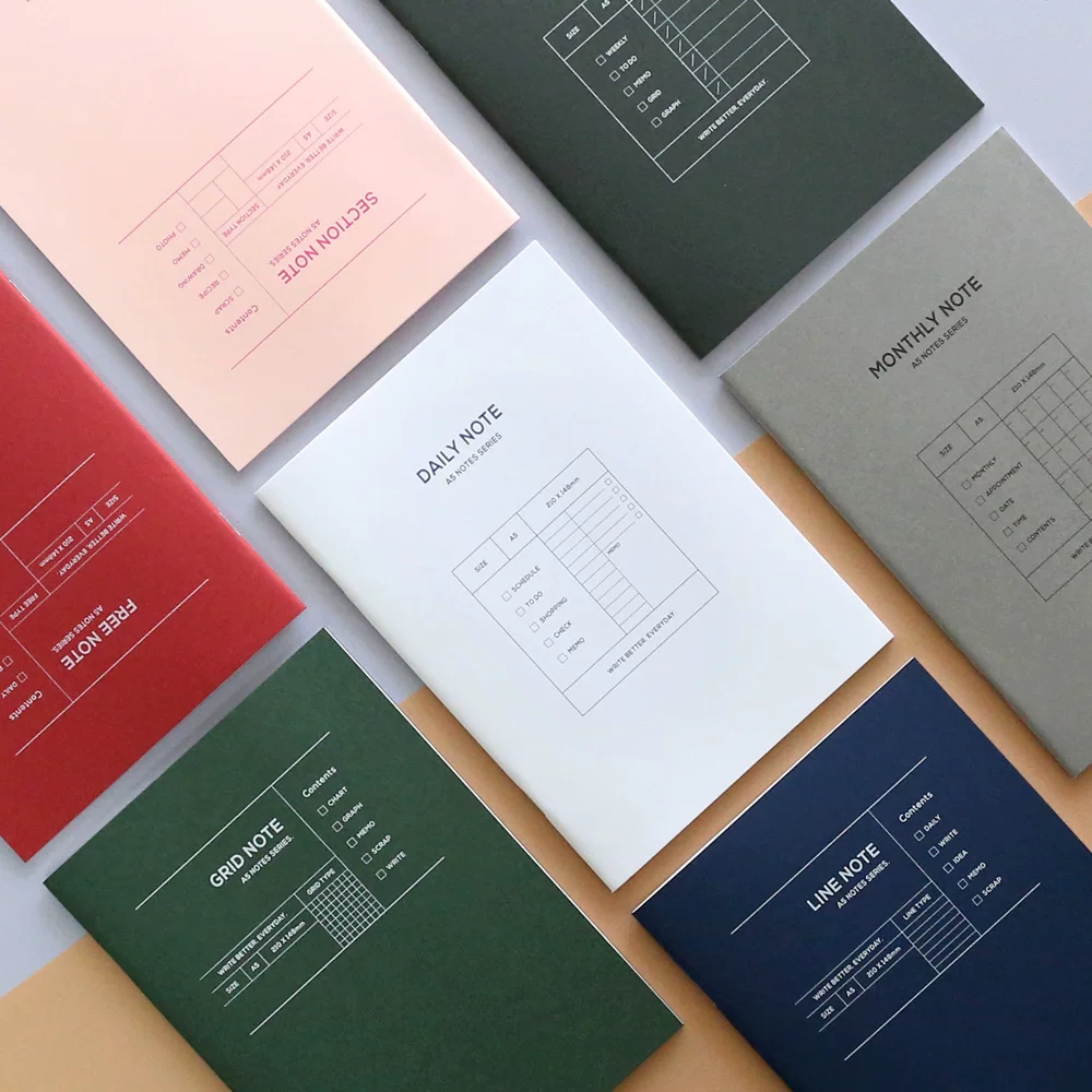 Южная Корея импорт FUNNYMADE Бизнес Офис Динамика План Блип Глип A5 Заметки Noteping Noteping Book