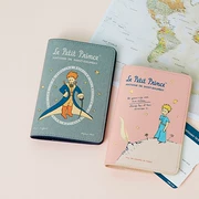 Hàn Quốc chính hãng 7321 minh họa thời trang hoàng tử nhỏ PU hộ chiếu du lịch cầm tay hộ chiếu ngắn gói tài liệu
