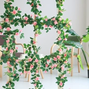 Mô phỏng hoa lụa mây hoa nho trang trí ban công nho nhựa hoa thanh trong nhà ống tắc ống treo tường giả hoa - Hoa nhân tạo / Cây / Trái cây