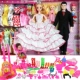 Hey bản thân mình Barbie Girl Gift Set chúa Castle lớn đồ chơi quá khổ quần áo ngủ biệt thự