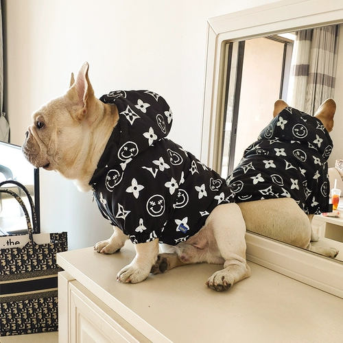 Собачья одежда Новый онлайн -метод знаменитостей в зимнем типинском потеплении и толстым снегом снежко