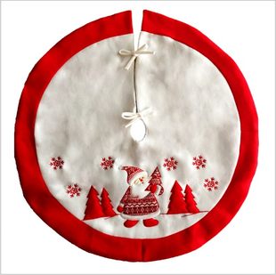 クリスマス装飾 クリスマスツリースカート クリスマスツリースカート 高級刺繍入り クリスマスエプロン クリスマス用品