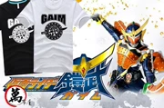 Áo phông Kamen Rider 铠 蒙面 Siêu nhân anime ngắn tay quanh quần áo cotton mùa hè samurai trái cây - Carton / Hoạt hình liên quan