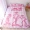 bánh mì đỏ Net Superman bông Pink Panther cartoon gia đình bốn trẻ em rửa giường ký túc xá lanh chăn bộ comforter - Bộ đồ giường bốn mảnh