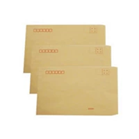 Желтая бумага Cater Waper Envelope Автор: стандартная раковина 100 заработная плата заработная плата заработает красные сумки Lauret