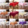 Khách sạn bàn tròn khăn trải bàn vuông bảng vải nhà hàng hình chữ nhật phòng khách nhà bàn cà phê nhỏ khăn trải bàn vuông vải khăn trải bàn tết