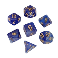 Starry Sky New Multi -Face Dice Dice Digital Color Running Group Board Game Accessories 6/6/8/12/20 лицевой сито