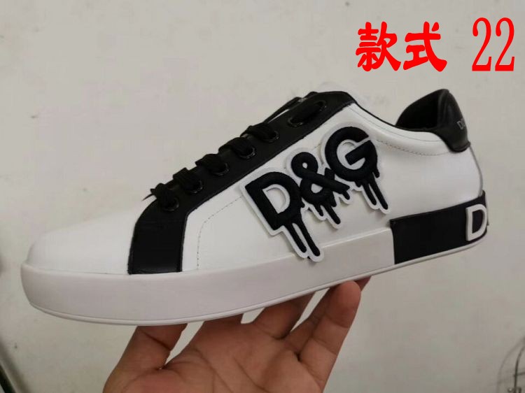 Style (22)European station 2020 new pattern cowhide Round head Frenulum letter leisure time fashion Little white shoes Low Gang men and women shoes Couple shoes