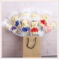 Лазурный, с медвежатами, 40