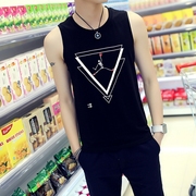 Vest cậu bé 13 bông thanh niên 14 breathable 15 tuổi mùa hè 16 phần mỏng đáy áo thể thao 17 không tay t- shirt