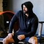 Cơ bắp dr. Anh đào thể dục áo trùm đầu áo thun áo hoodie nike