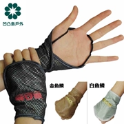 Bump Đảo cá quy mô kem chống nắng tay sweatproof vảy cá tay tay tắc kè hoa tay guard tay không phải là găng tay